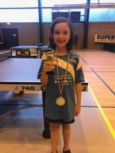 Loïse vice-championne régionale