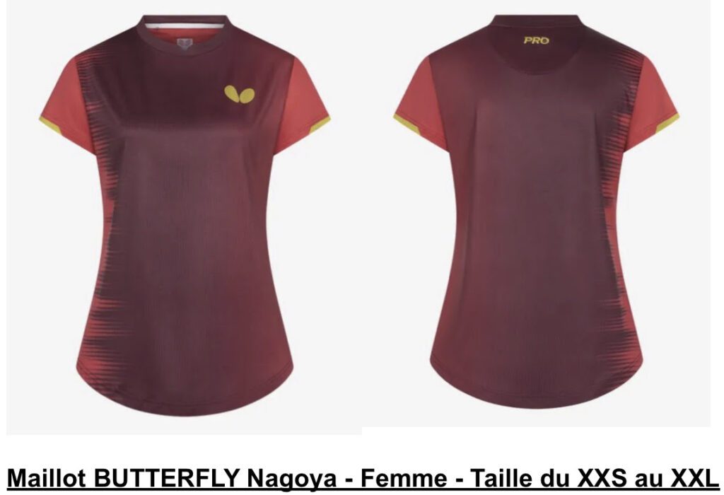Maillot tennis de table Butterfly femme